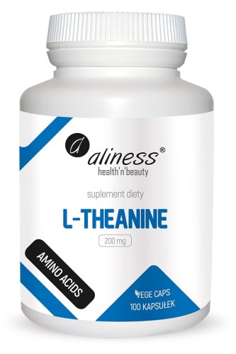 L-Theanine (L - Теанин) 200 мг x 100 Vege капсул