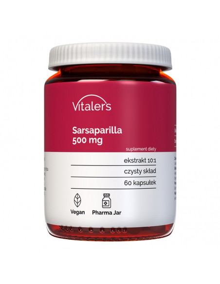 Vitaler's Sarsaparilla (Сарсапарилла) 500 мг, 60 капсул